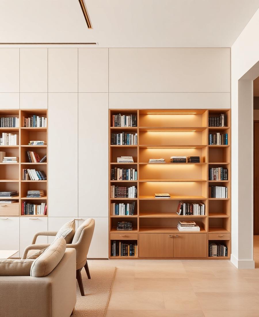 Bibliothèques & meubles intégrés